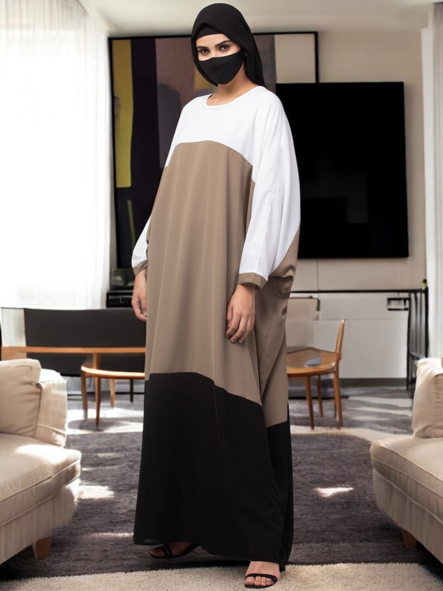 Multi Color Abaya Kaftan.