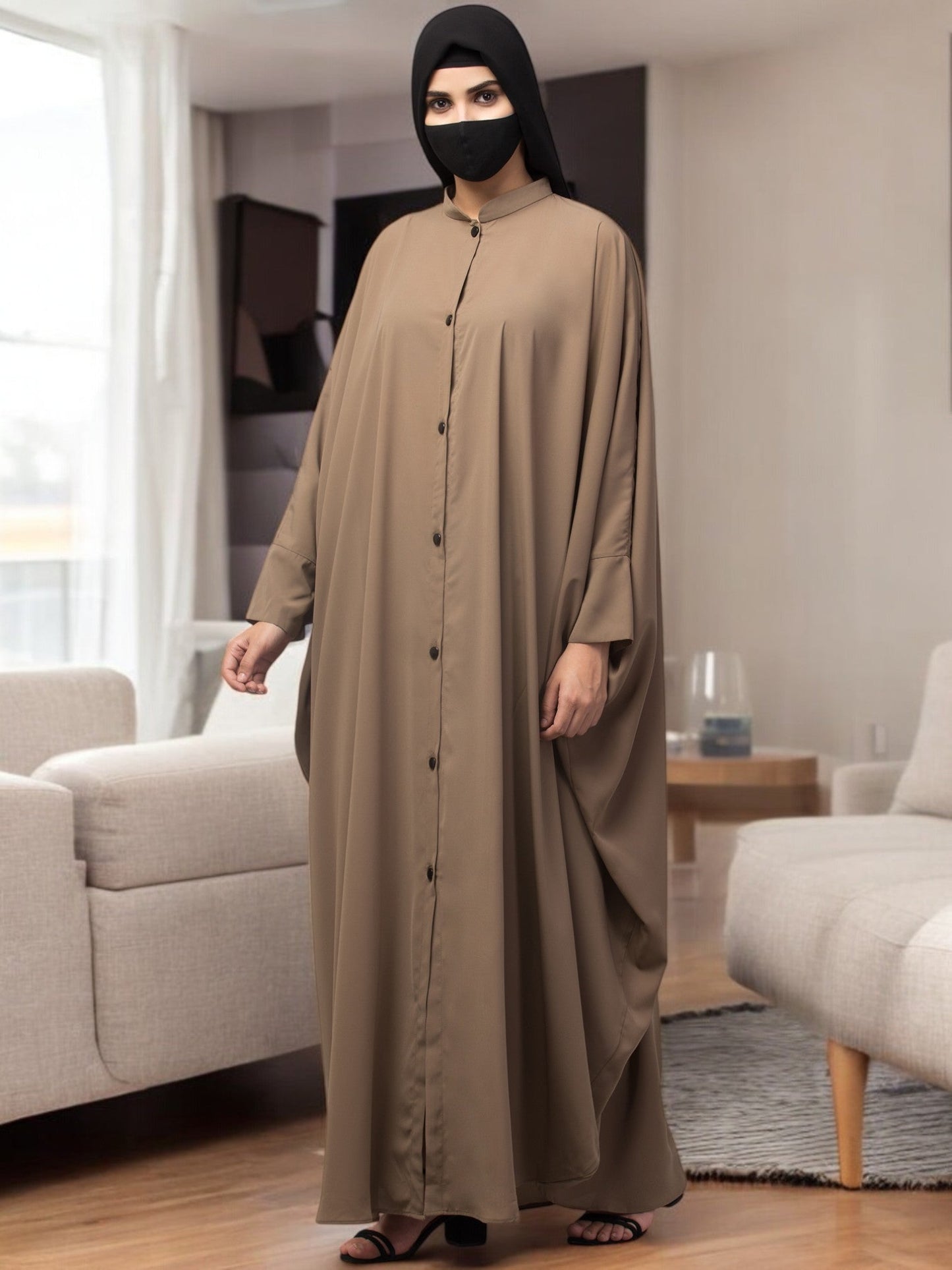 Front Open Abaya Kaftan