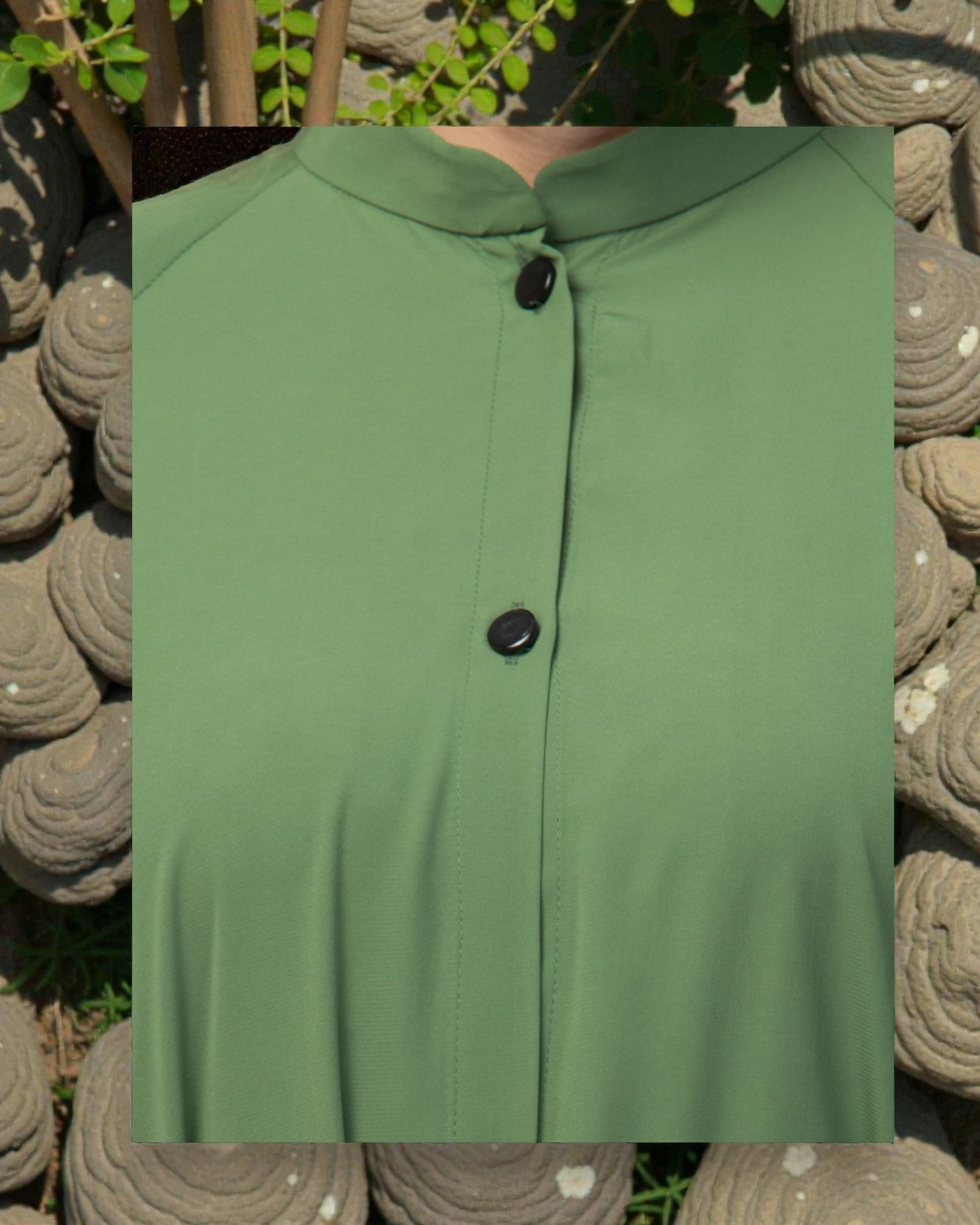 Front Open Abaya In Firdaus fabric With Pockets & Belt