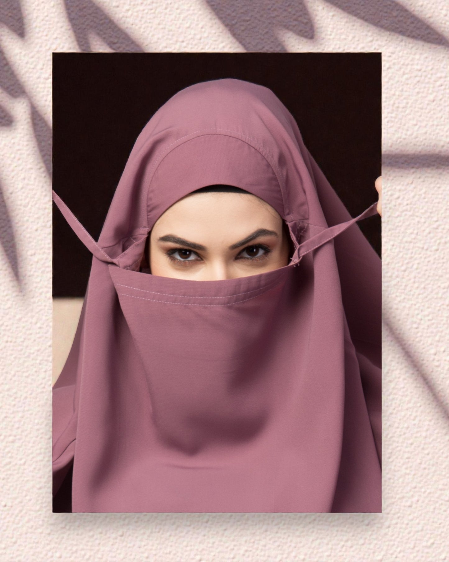 Full Length- Single Piece Jilbab With Adjustable Mouthpiece