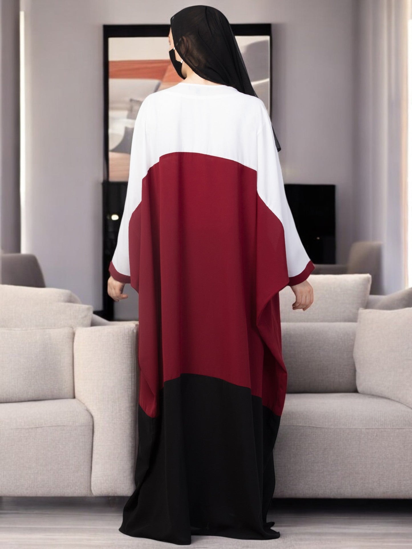 Multi Color Abaya Kaftan.