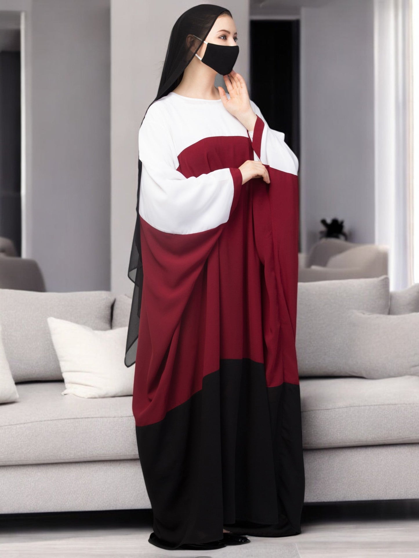 Multi Color Abaya Kaftan.