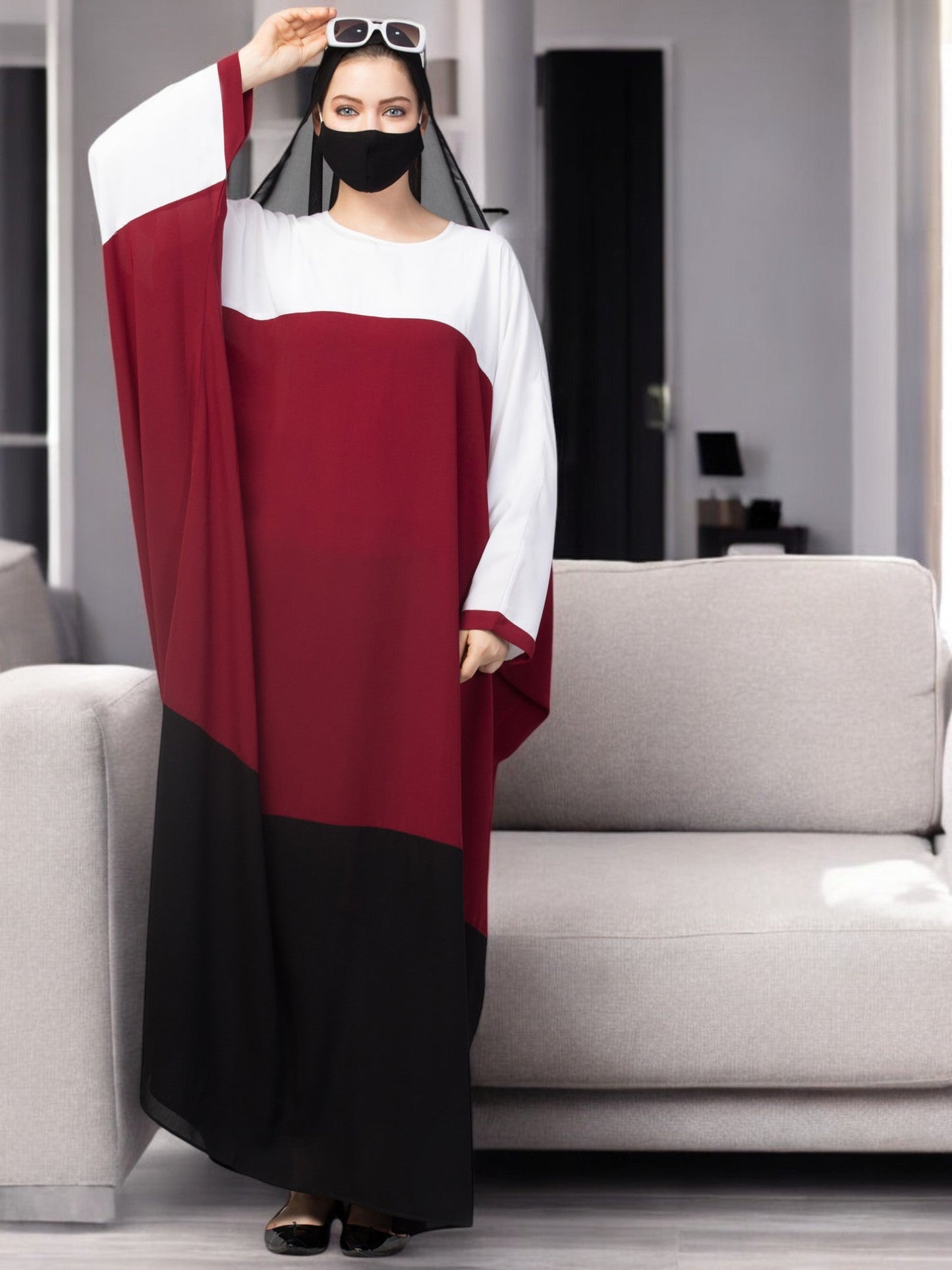 Multi Color Abaya Kaftan.