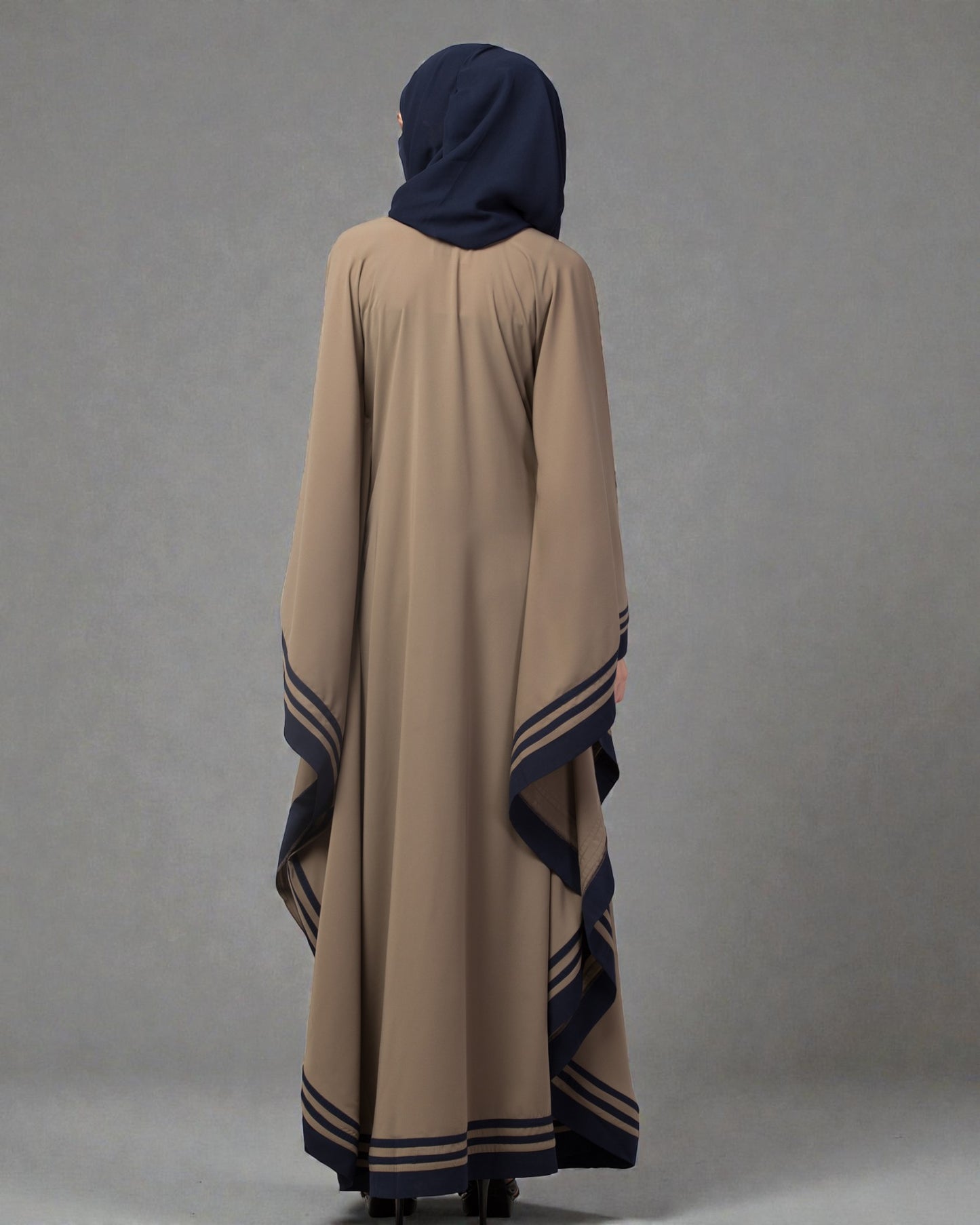 Latest Kaftan Abaya With Stripes