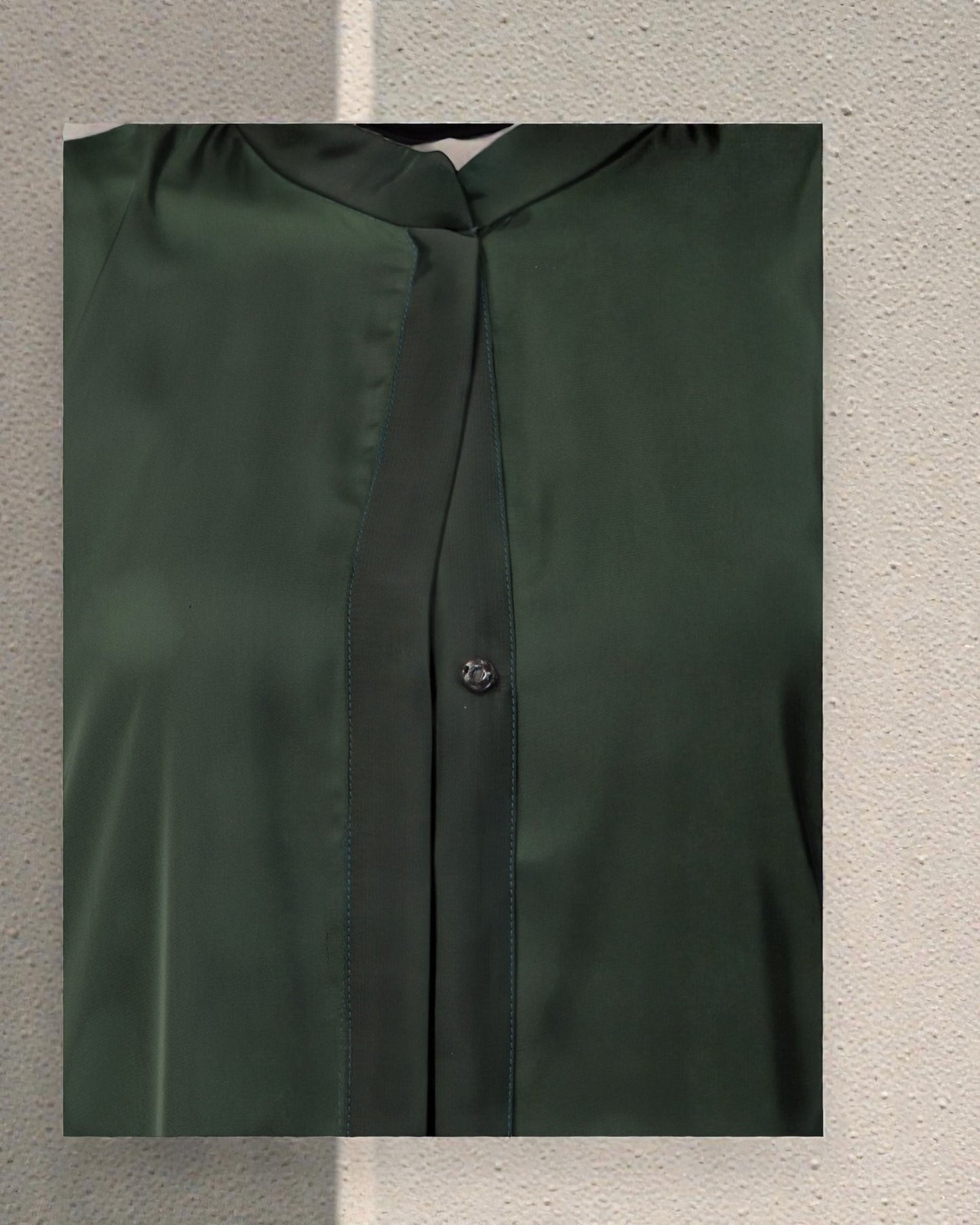 Front Open Nida Abaya With Cuff & Placket