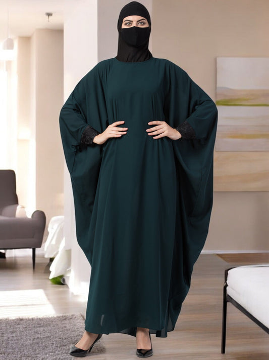 Musheco-Kaftan With Lacework