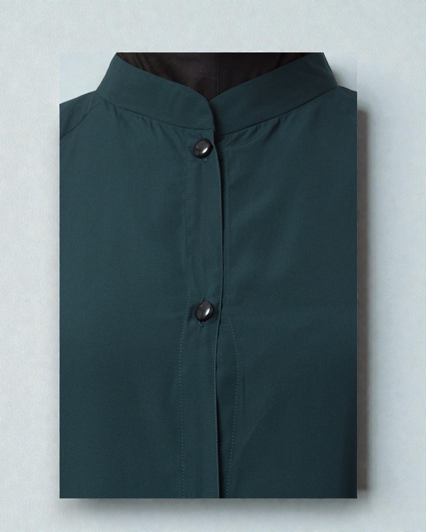 Musheco Front Open Abaya In Firdaus Fabric With Kimono Sleeves