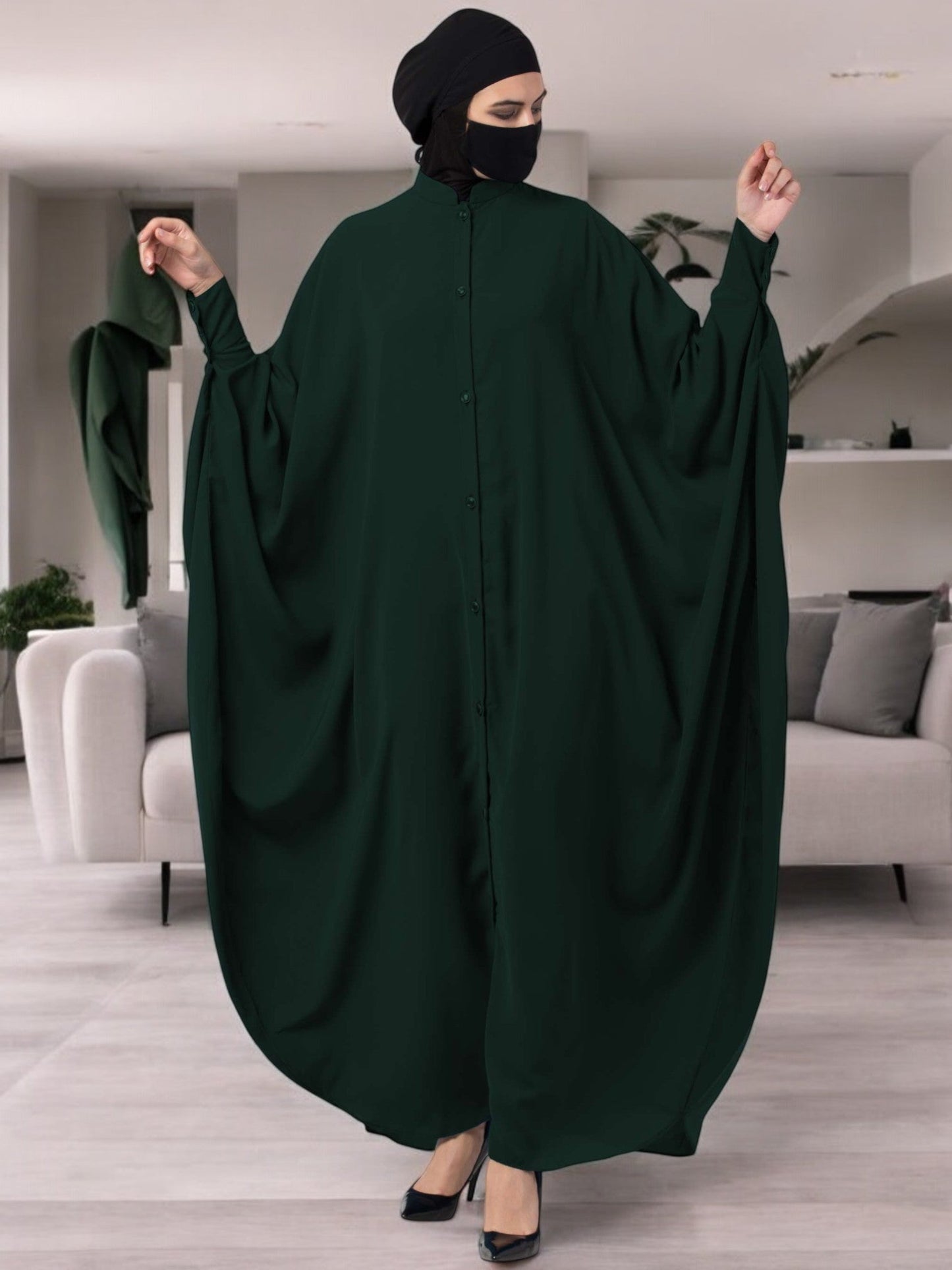 Front Open Abaya Kaftan