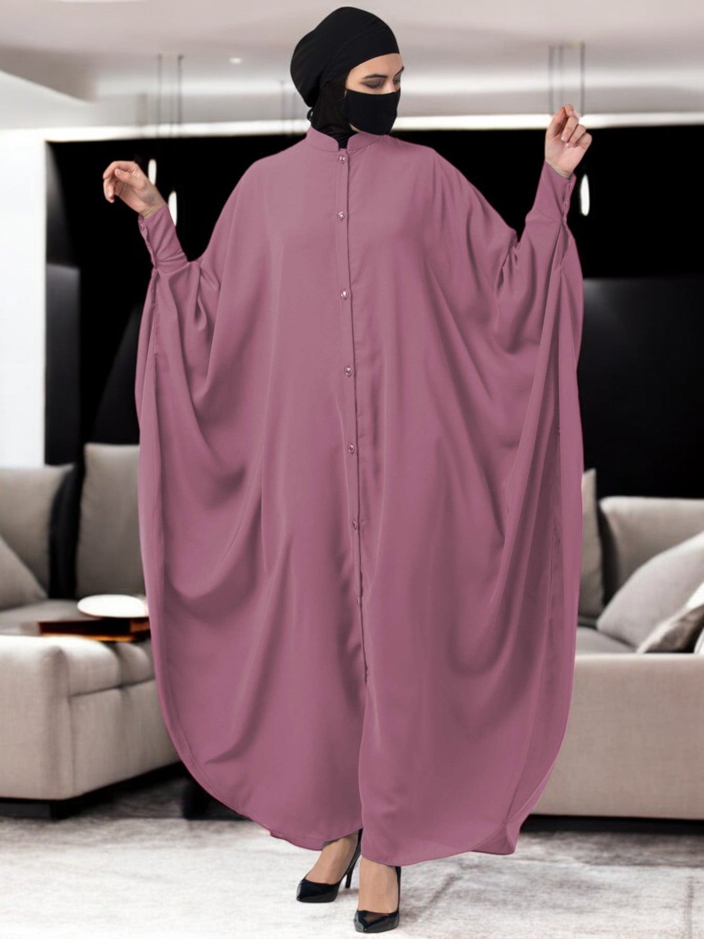 Front Open Abaya Kaftan