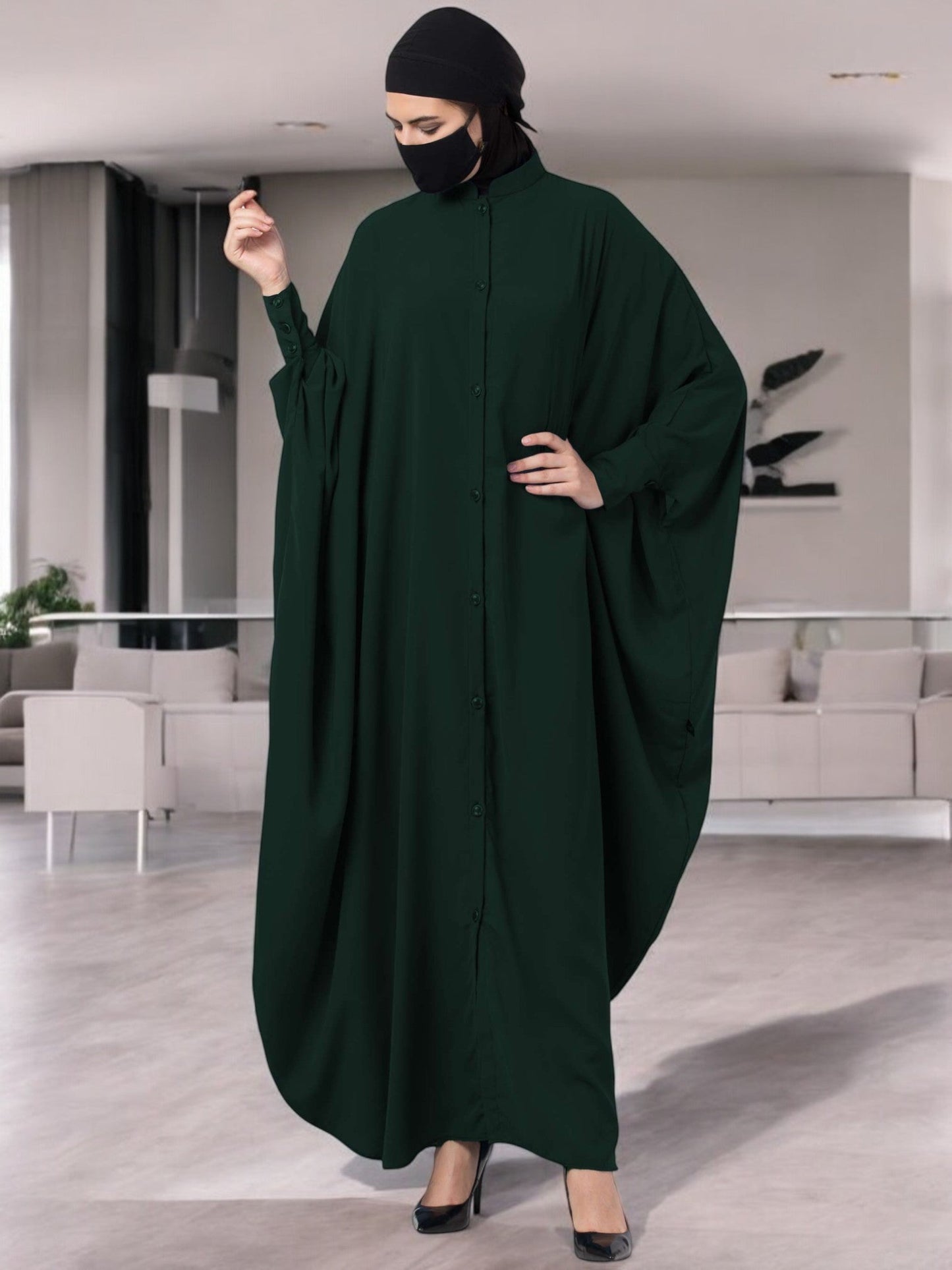 Front Open Abaya Kaftan