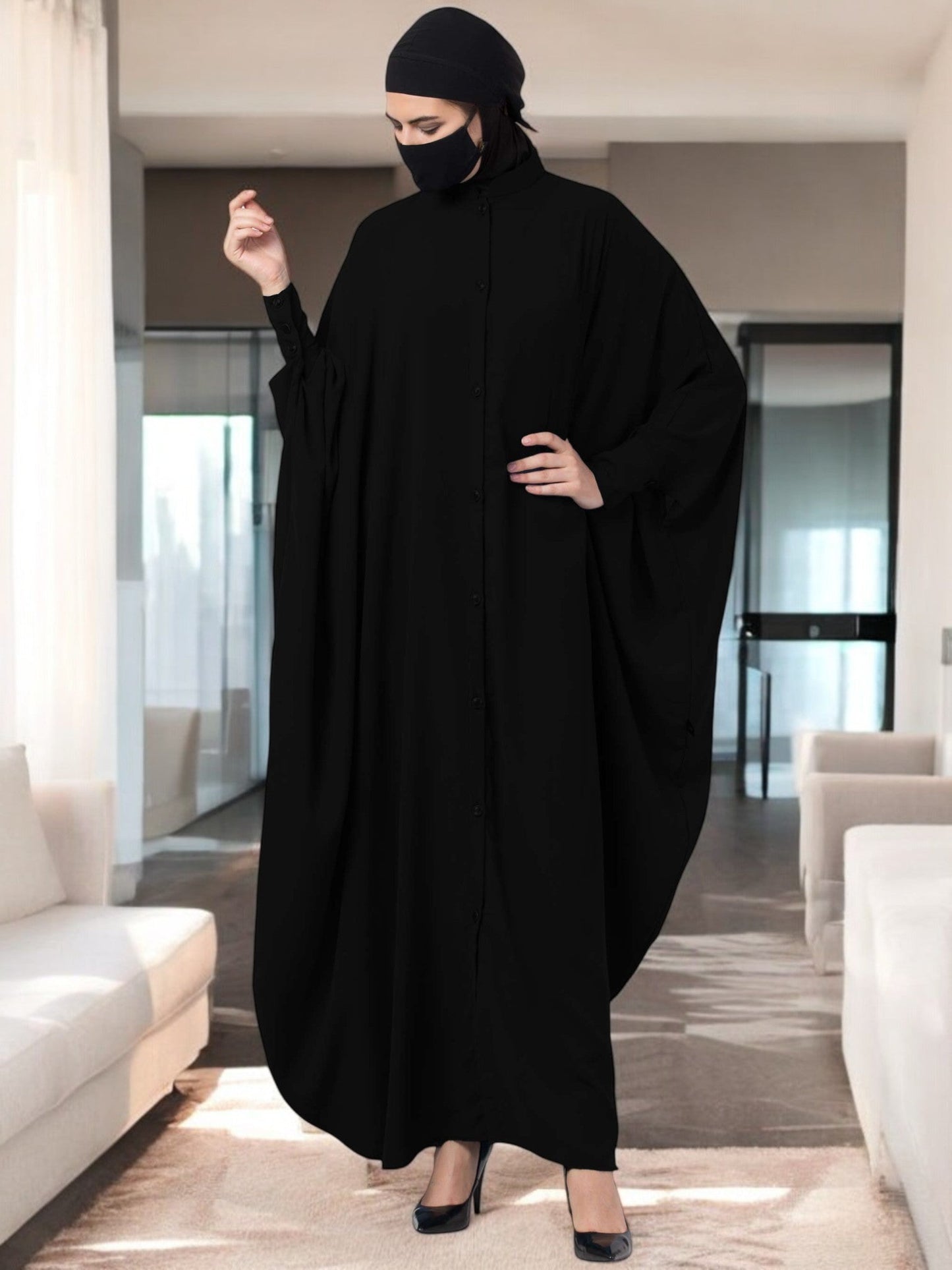 Front Open Abaya Kaftan