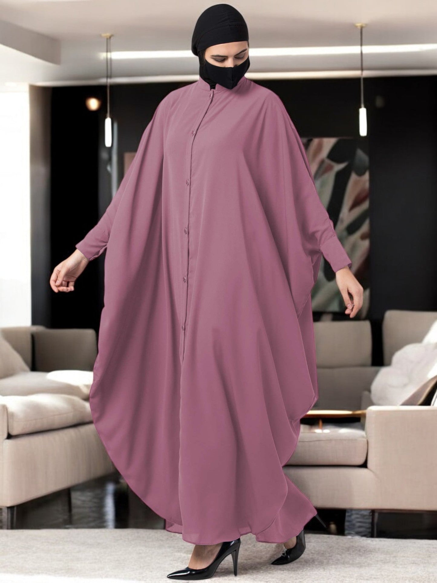 Front Open Abaya Kaftan