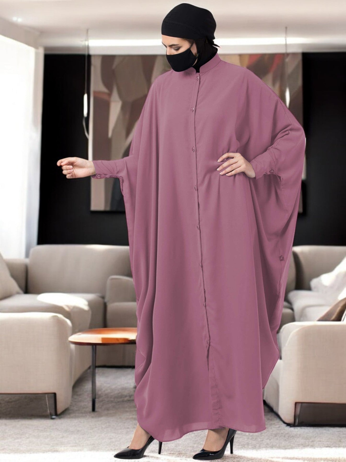 Front Open Abaya Kaftan