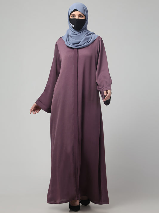 Front Open Abaya in Zoom Imported Fabric – Elegant Texture & Everyday Comfort