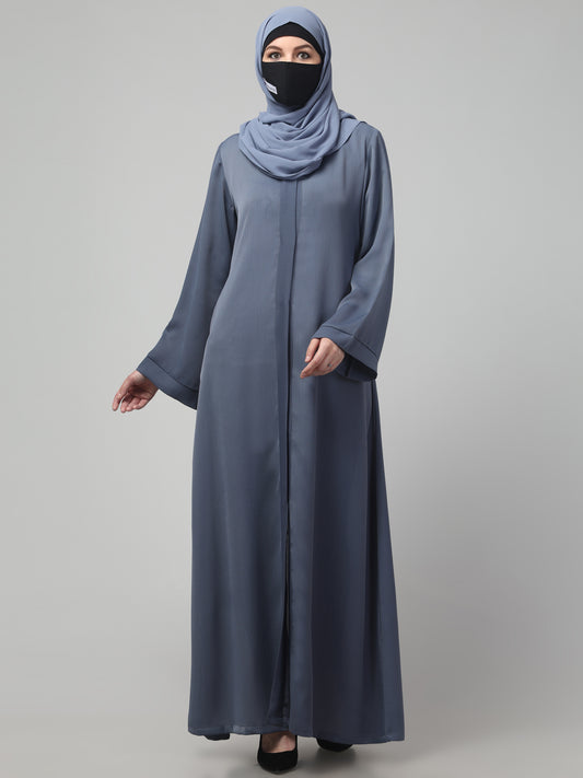 Front Open Abaya in Zoom Imported Fabric – Elegant Texture & Everyday Comfort