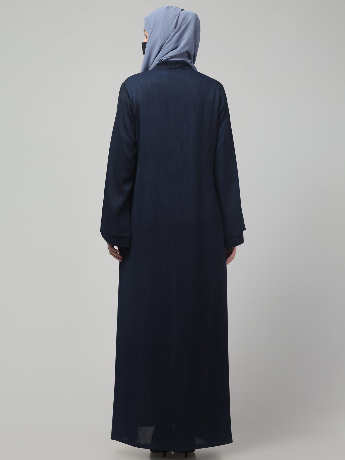 Front Open Abaya in Zoom Imported Fabric – Elegant Texture & Everyday Comfort