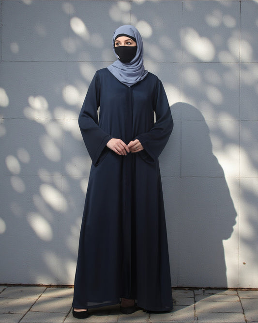 Front Open Abaya in Zoom Imported Fabric – Elegant Texture & Everyday Comfort