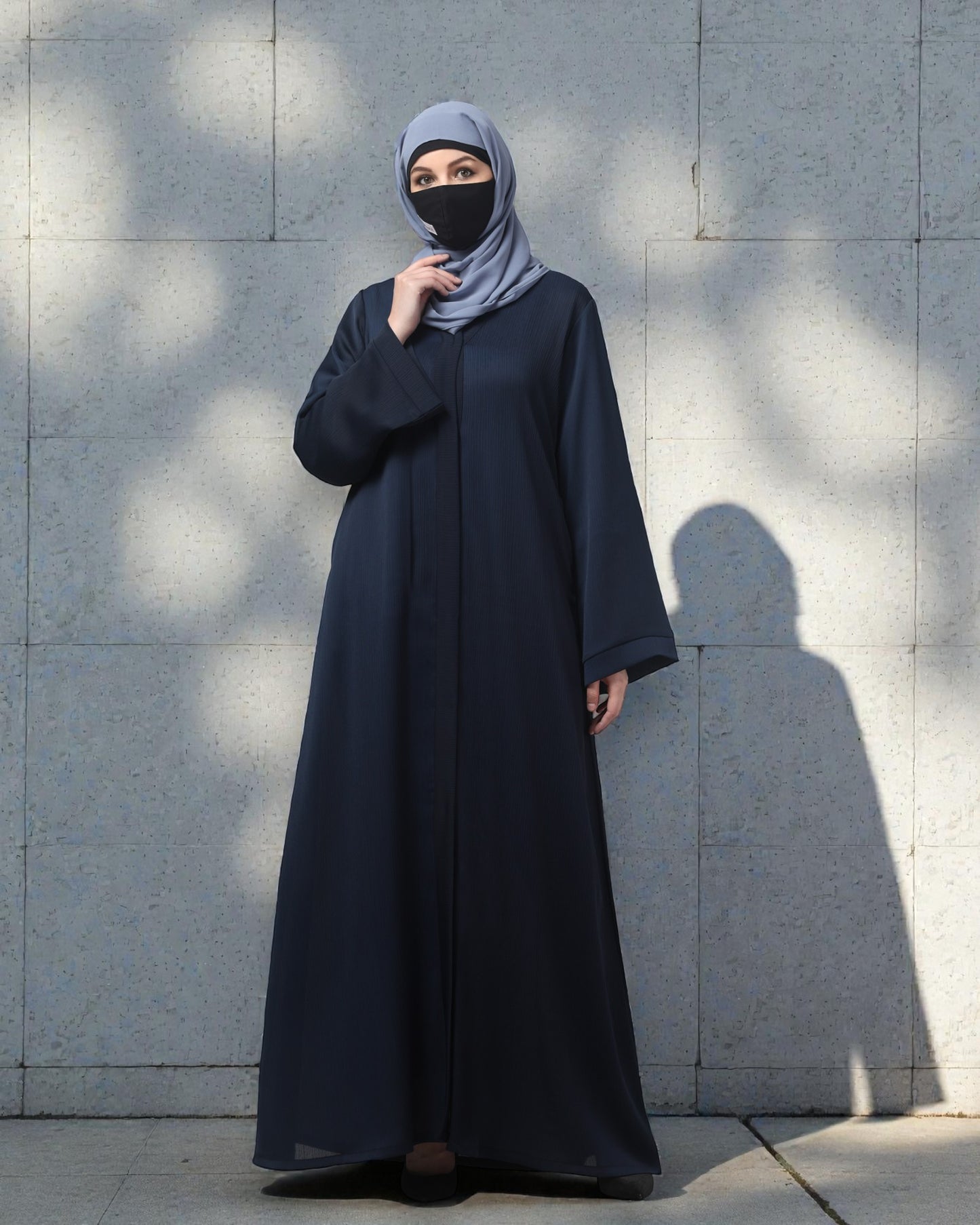 Front Open Abaya in Zoom Imported Fabric – Elegant Texture & Everyday Comfort