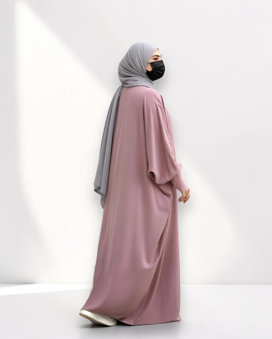 Free Size Burqa With Cuffed Sleeves
