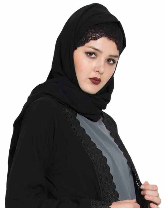 Basic Stole Hijab in Georgette Fabric