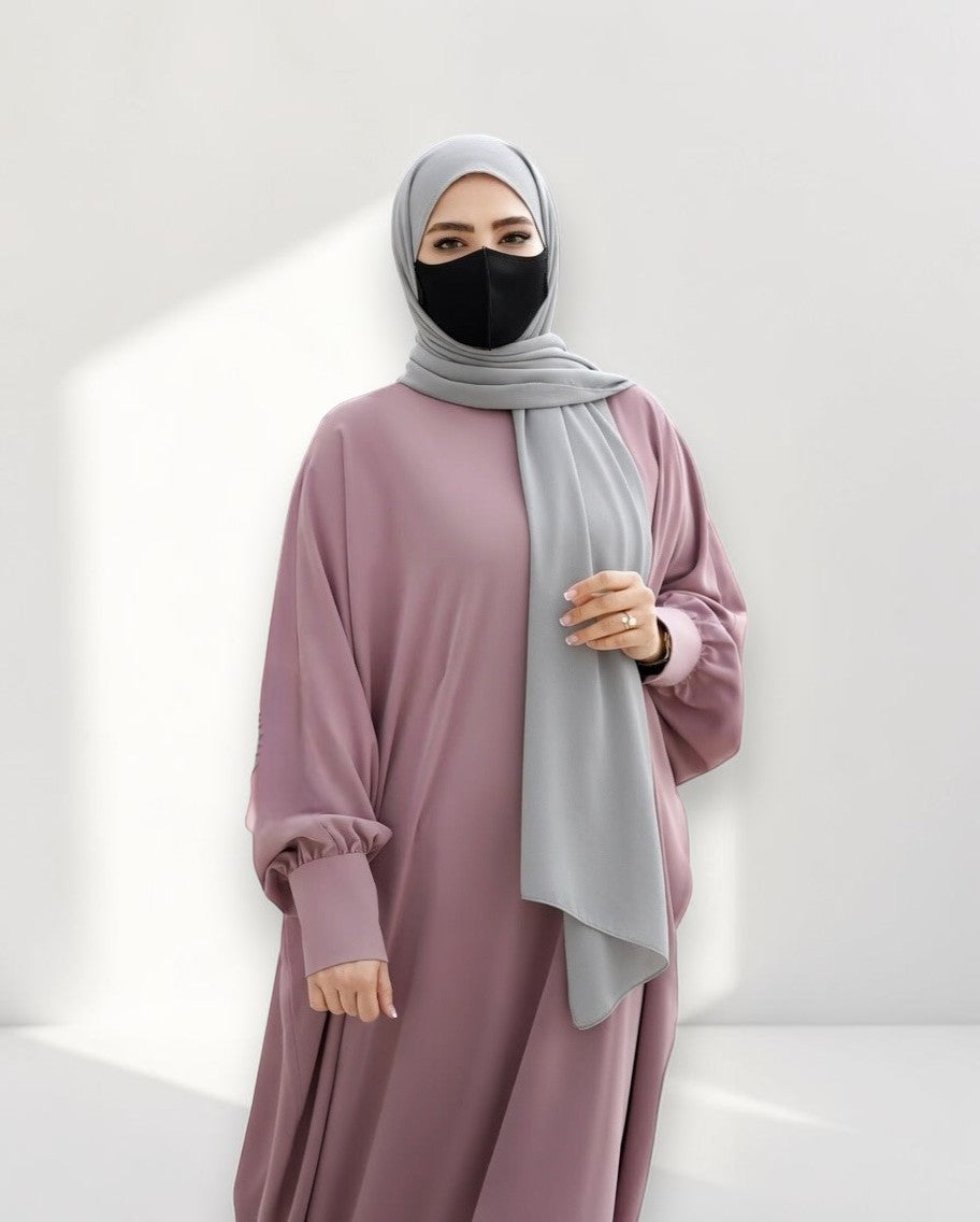 Free Size Burqa With Cuffed Sleeves