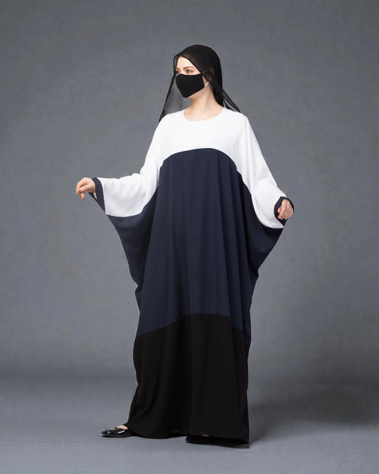 Musheco-Multi Color Abaya Kaftan.