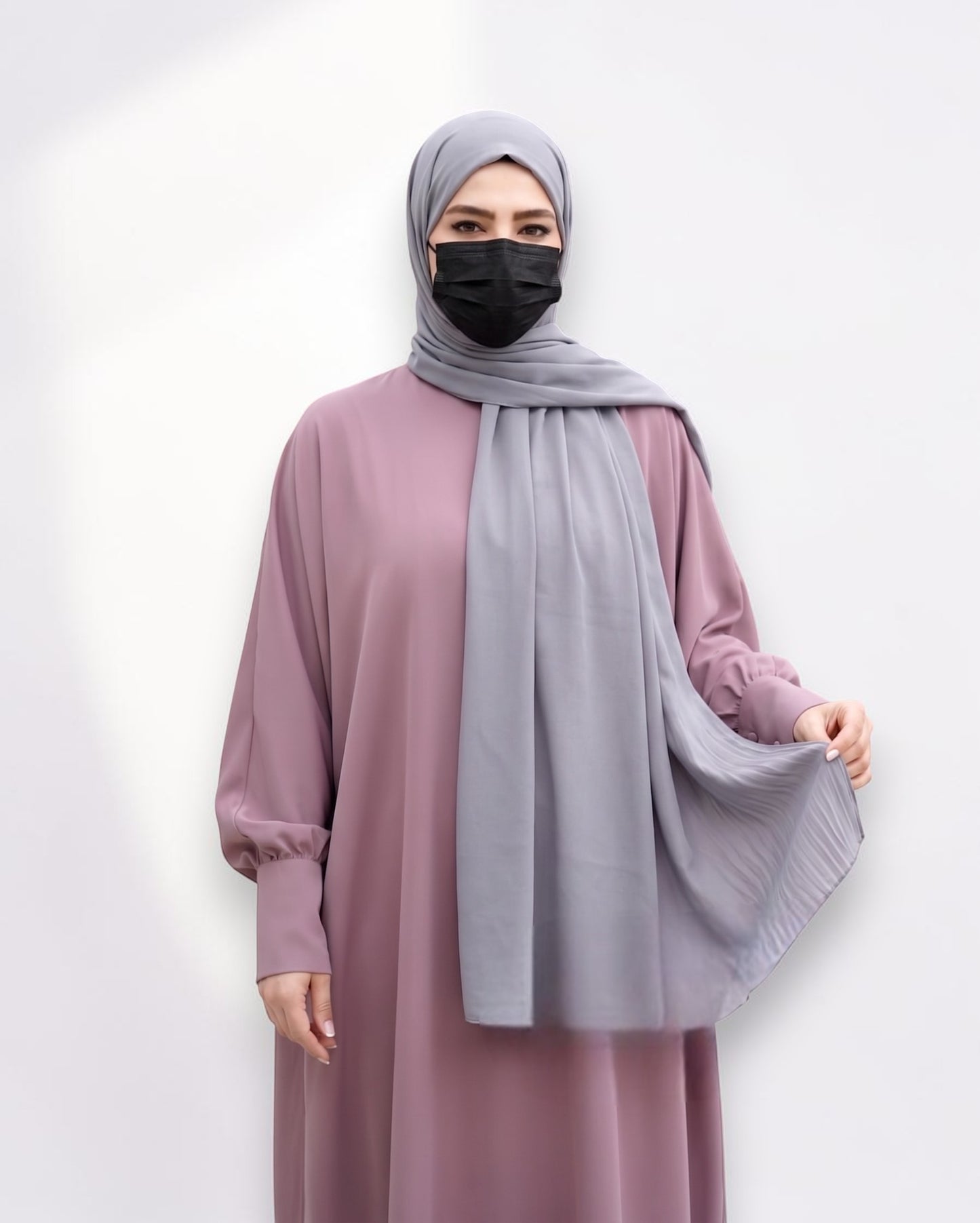 Free Size Burqa With Cuffed Sleeves