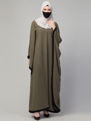 Search results for Simple A Line Abaya With Side Pockets In Firdaus Fabric 4XL